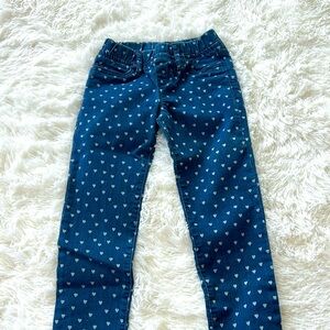 Gap Heart printed denim jeggings